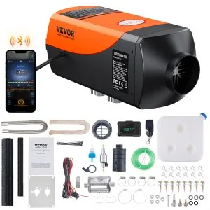VEVOR XMZ-D2 Calefactor diésel 2 kW con LCD