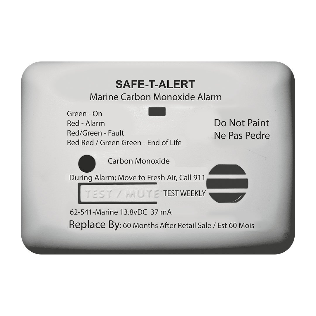 MTI Safe-T-Alert 62-541 Marine CO Alarm, White